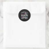 Gepromoot Big Brother Again Est Ronde Sticker (Tas)