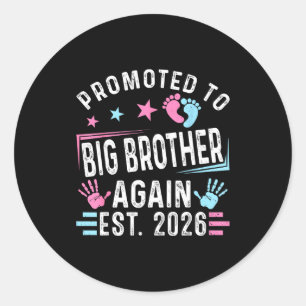 Gepromoot Big Brother Again Est Ronde Sticker