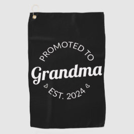 Gepromoveerd bij oma Est. 2024 I Golfhanddoek