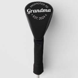 Gepromoveerd bij oma Est. 2024 I Golfheadcover