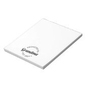 Gepromoveerd bij oma Est. 2024 I Notitieblok (Linkerzijde)