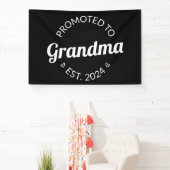 Gepromoveerd bij oma Est. 2024 I Spandoek (Insitu)