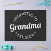 Gepromoveerd bij oma Est. 2024 I Tissuepapier (Craft)