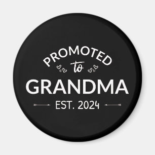 Gepromoveerd bij oma Est. 2024 II Magneet