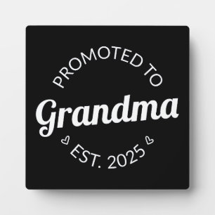 Gepromoveerd bij oma Est. 2025 I Fotoplaat