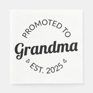 Gepromoveerd bij oma Est. 2025 I Servet