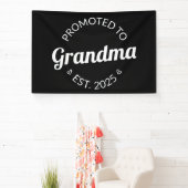 Gepromoveerd bij oma Est. 2025 I Spandoek (Insitu)