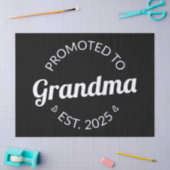 Gepromoveerd bij oma Est. 2025 I Tissuepapier (Craft)