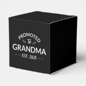 Gepromoveerd bij oma Est. 2025 II Bedankdoosjes (Achterkant)