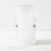 Gepromoveerd bij oma Est. 2025 II Matglas Bierpul (Center)