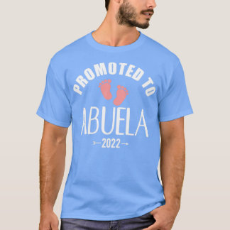 Gepromoveerd naar abuela 2022 t-shirt