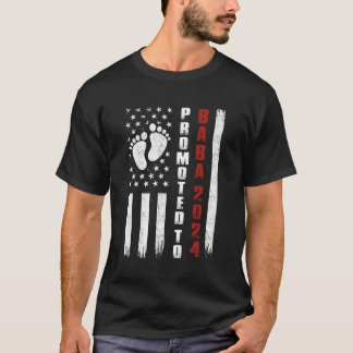 Gepromoveerd naar Baba 2024 Binnenkort Baba 1e kee T-shirt