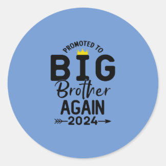Gepromoveerd naar Big Brother opnieuw 2024 Big Bro Ronde Sticker