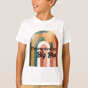 Gepromoveerd naar Big Brother Rainbow Sun T-shirt