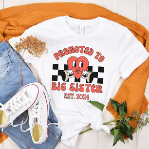 Gepromoveerd naar Big Sister Est 2024   Schattigee T-shirt