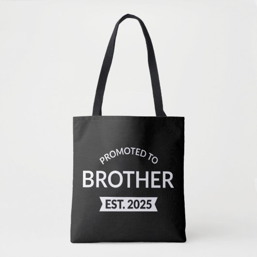 Gepromoveerd naar Brother Est. 2025 II Tote Bag (Voorkant)