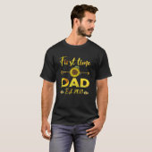 Gepromoveerd naar Dad Est 2021-eerste keer opa Sun T-shirt (Voorkant volledig)