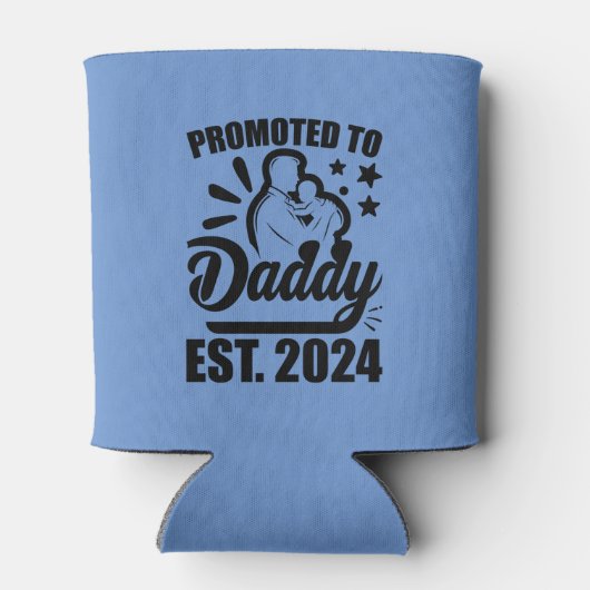 Gepromoveerd naar Daddy EST 2024 Blikjeskoeler (Achterkant)