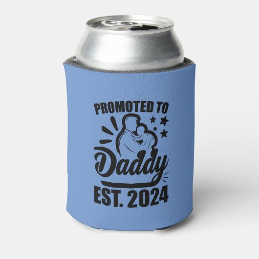 Gepromoveerd naar Daddy EST 2024 Blikjeskoeler (Blikje Achterkant)