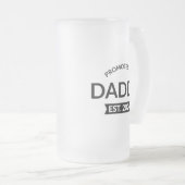 Gepromoveerd naar Daddy Est. 2024 II Matglas Bierpul (Voorkant rechts)