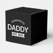 Gepromoveerd naar Daddy Est. 2025 II Bedankdoosjes (Achterkant)