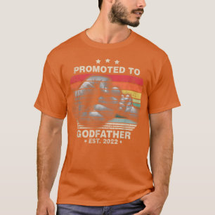 Gepromoveerd naar Godfather Est 2022 Mannen... eer T-shirt