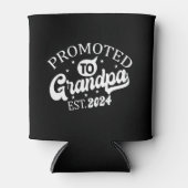 Gepromoveerd naar Grandad EST 2024 New Grandad Gif Blikjeskoeler (Voorkant)