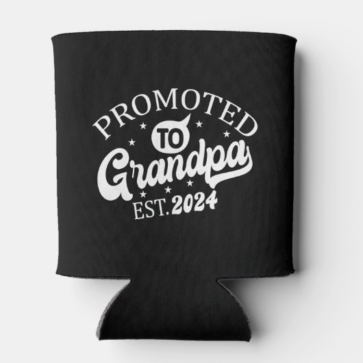 Gepromoveerd naar Grandad EST 2024 New Grandad Gif Blikjeskoeler (Achterkant)