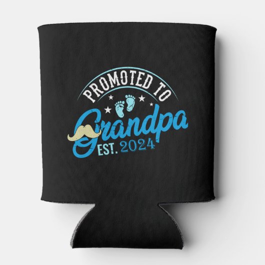 Gepromoveerd naar Grandad EST 2024 New Grandad Gif Blikjeskoeler (Achterkant)