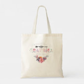 Gepromoveerd naar Grandma Est 2021 Moederdag Gift Tote Bag (Achterkant)