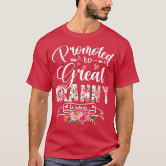 Gepromoveerd naar Great Granny Est 2022 Floral Fir T-shirt