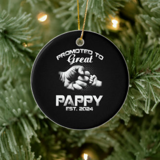 Gepromoveerd naar Great Pappy Est Keramisch Ornament