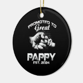 Gepromoveerd naar Great Pappy Est Keramisch Ornament (Links)