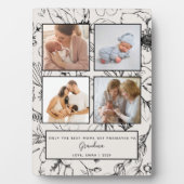 Gepromoveerd naar Grootmoeder Blush Botanische Fot Fotoplaat (voorkant)