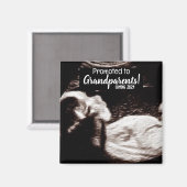 Gepromoveerd naar Grootouders Baby Geboorte Aankon Magneet (Voorkant / Achterkant)