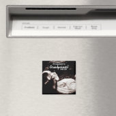 Gepromoveerd naar Grootouders Baby Geboorte Aankon Magneet (Insitu (Vaatwasser))