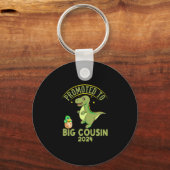 Gepromoveerd naar grote neef EST 2024, grappige ne Sleutelhanger (Achterkant)