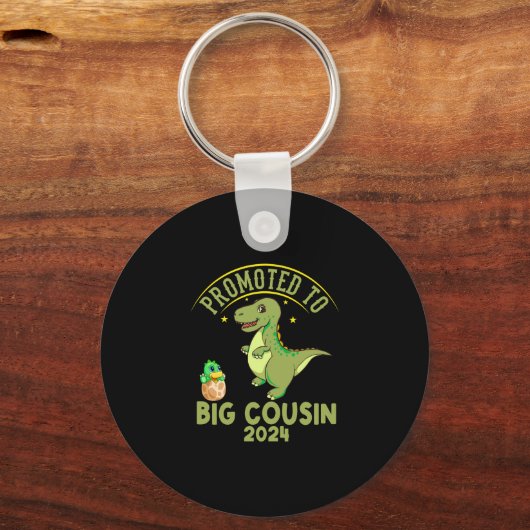 Gepromoveerd naar grote neef EST 2024, grappige ne Sleutelhanger (Achterkant)
