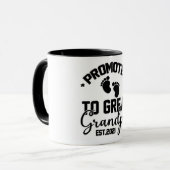 Gepromoveerd naar Grote Opa, opgericht in 2021 Mok (Voorkant links)