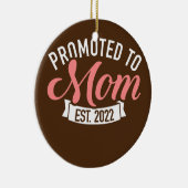 Gepromoveerd naar mam 2022 keramisch ornament (Rechts)