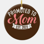 Gepromoveerd naar mam 2022 keramisch ornament (Achterkant)