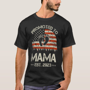 Gepromoveerd naar mama est 2023 eerste keer nieuwe t-shirt