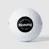 Gepromoveerd naar mama Est. 2025 I Golfballen (Voorkant)