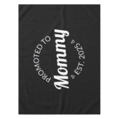 Gepromoveerd naar mama Est. 2025 I Tafelkleed (Voorkant)