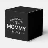 Gepromoveerd naar mama Est. 2025 II Bedankdoosjes (Achterkant)