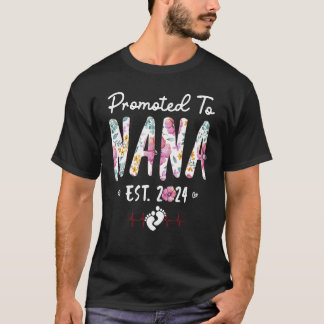 Gepromoveerd naar Nana 2024 Eerste keer New Nana Z T-shirt