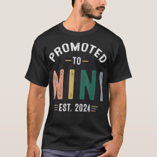 Gepromoveerd naar Nini EST 2024  Retro T-shirt