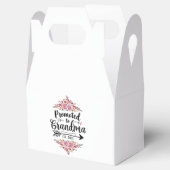 Gepromoveerd naar oma 2025 zwangerschapsaankondigi bedankdoosjes (Geopend)