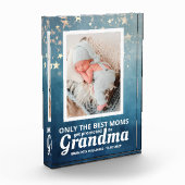 Gepromoveerd naar Oma Schattige Stars Baby Fotoblokken (Links)