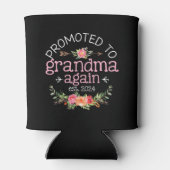 Gepromoveerd naar oma weer EST 2024 Baby Blikjeskoeler (Achterkant)